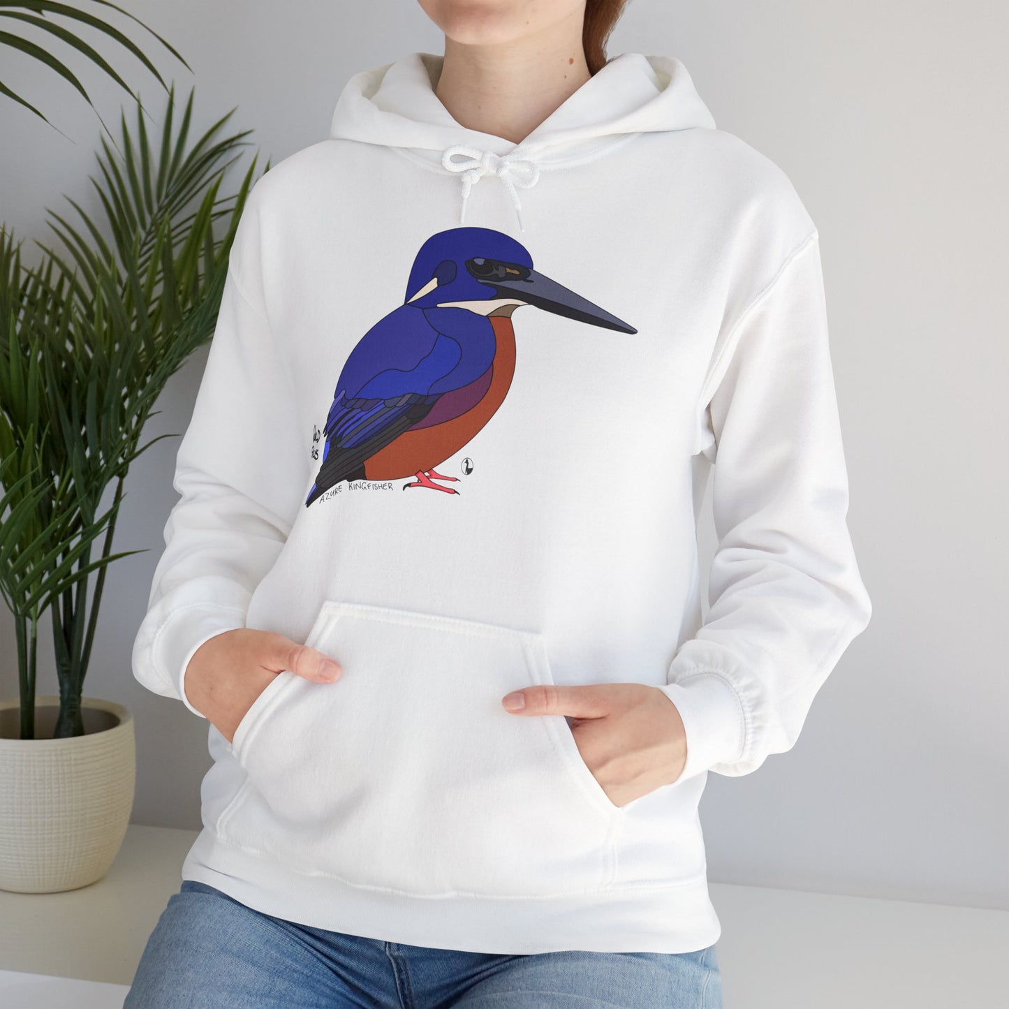 Azure Kingfisher | Unisex Heavy Blend™ Hooded Sweatshirt