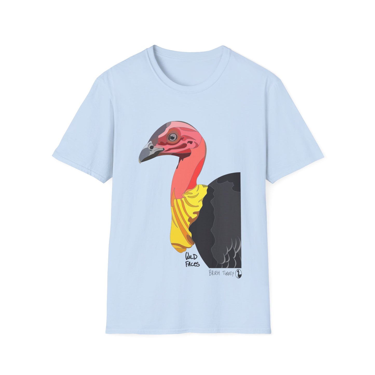 Australian Brushturkey - Unisex Softstyle T-Shirt