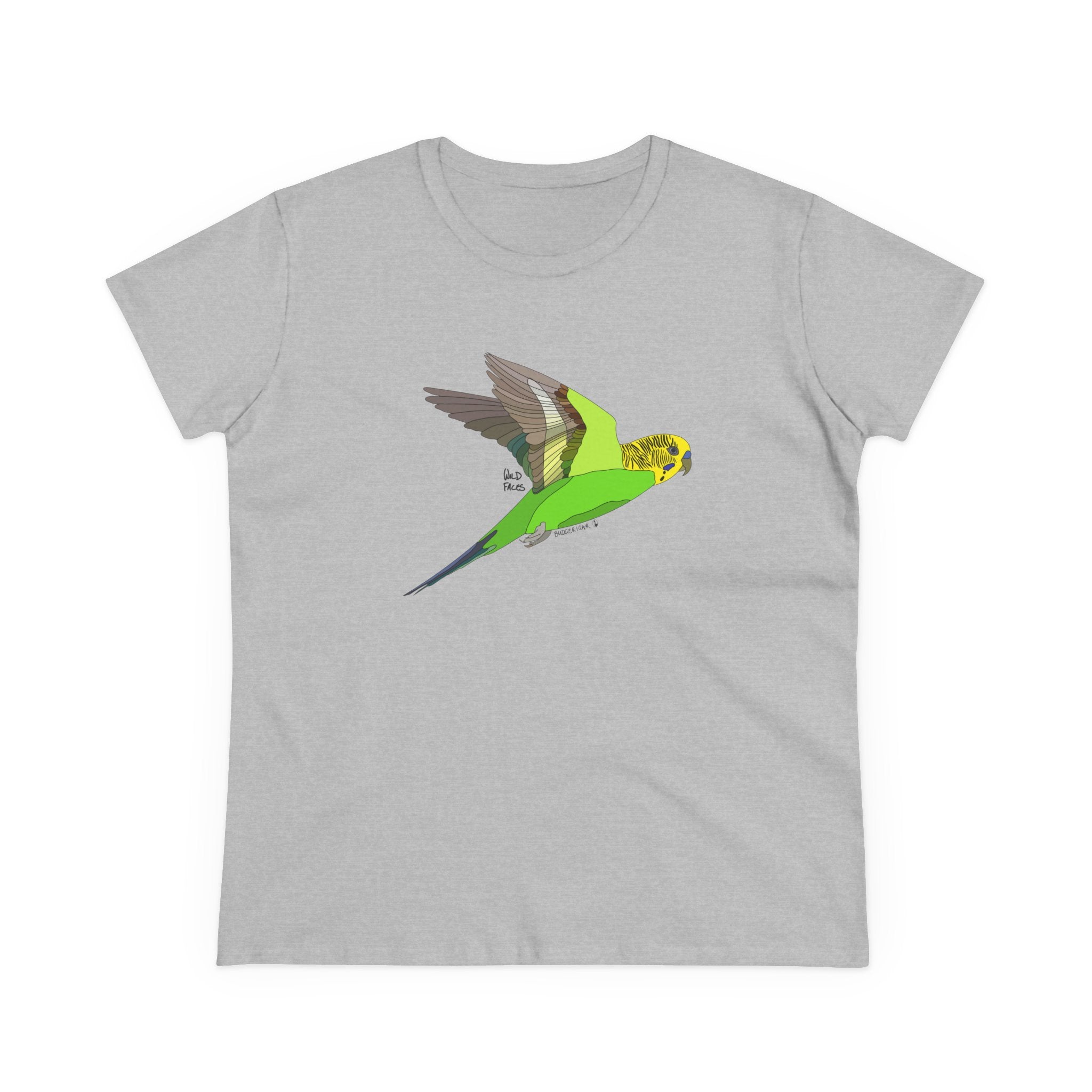 Budgerigar - Women's Midweight Cotton Tee