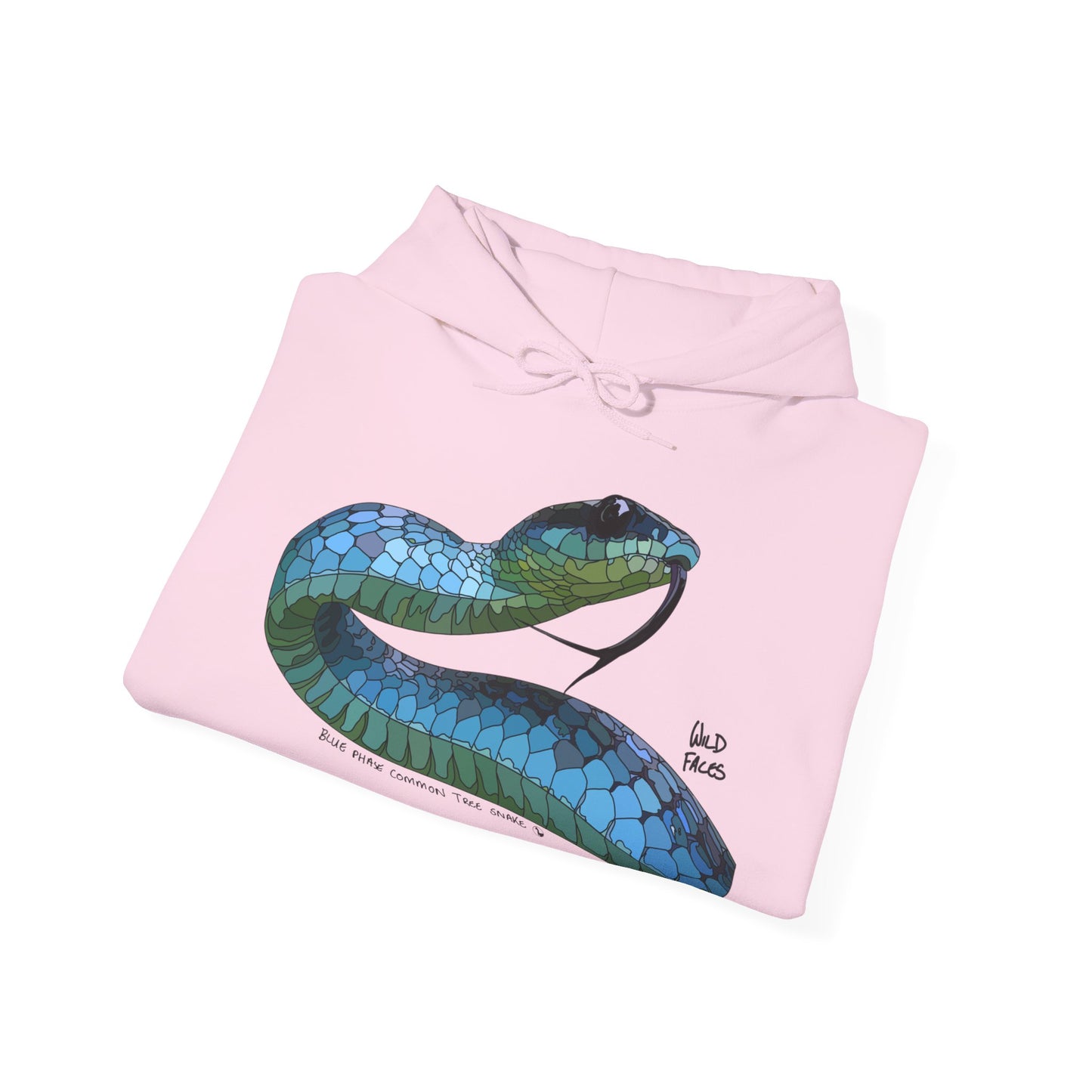 Blue Phase Common Tree-snake | Unisex Heavy Blend™ Hooded Sweatshirt