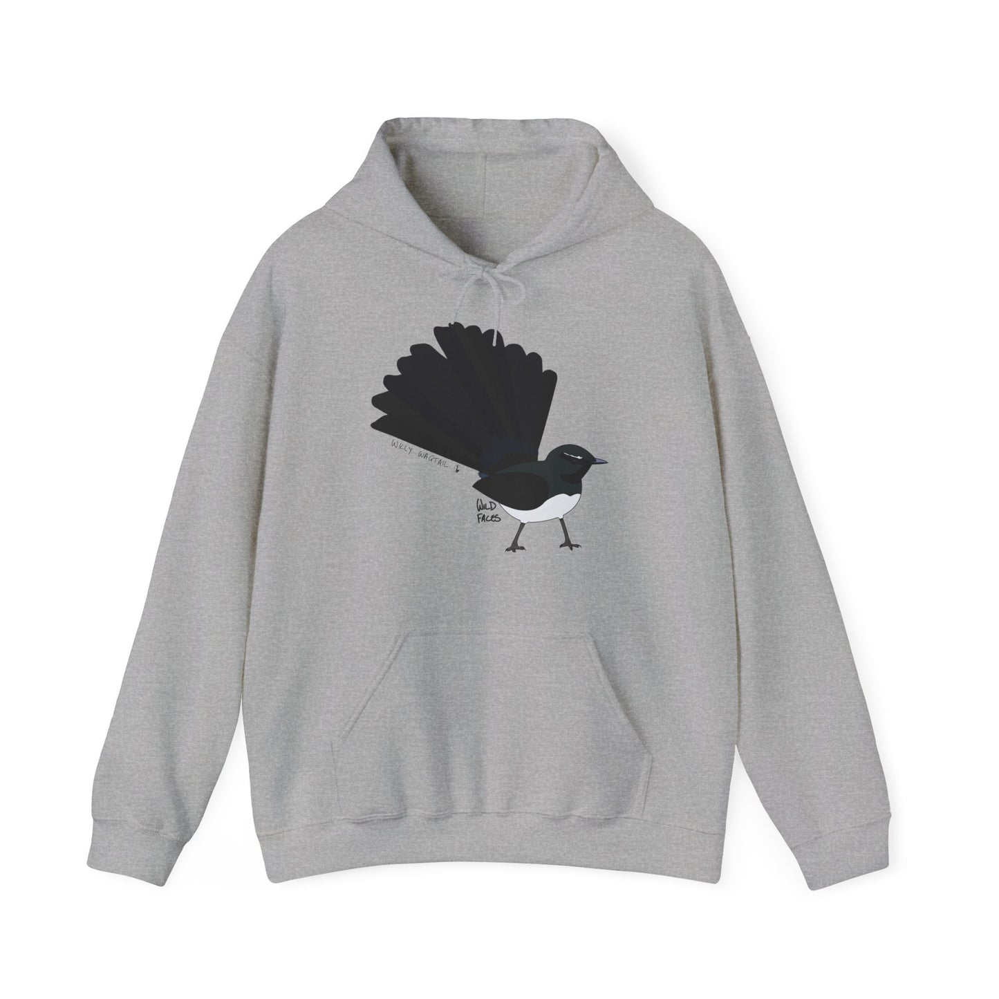 Willy Wagtail | Unisex Heavy Blend™ Hooded Sweatshirt