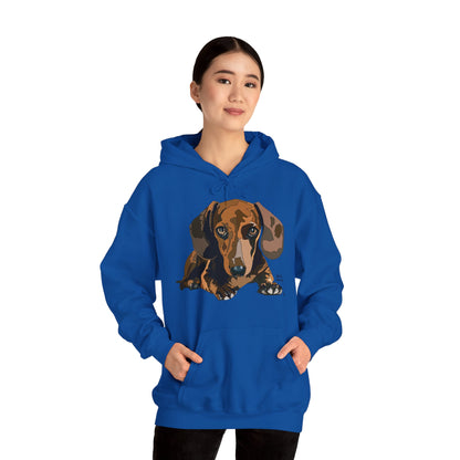 Dachshund (body) | Unisex Heavy Blend™ Hooded Sweatshirt