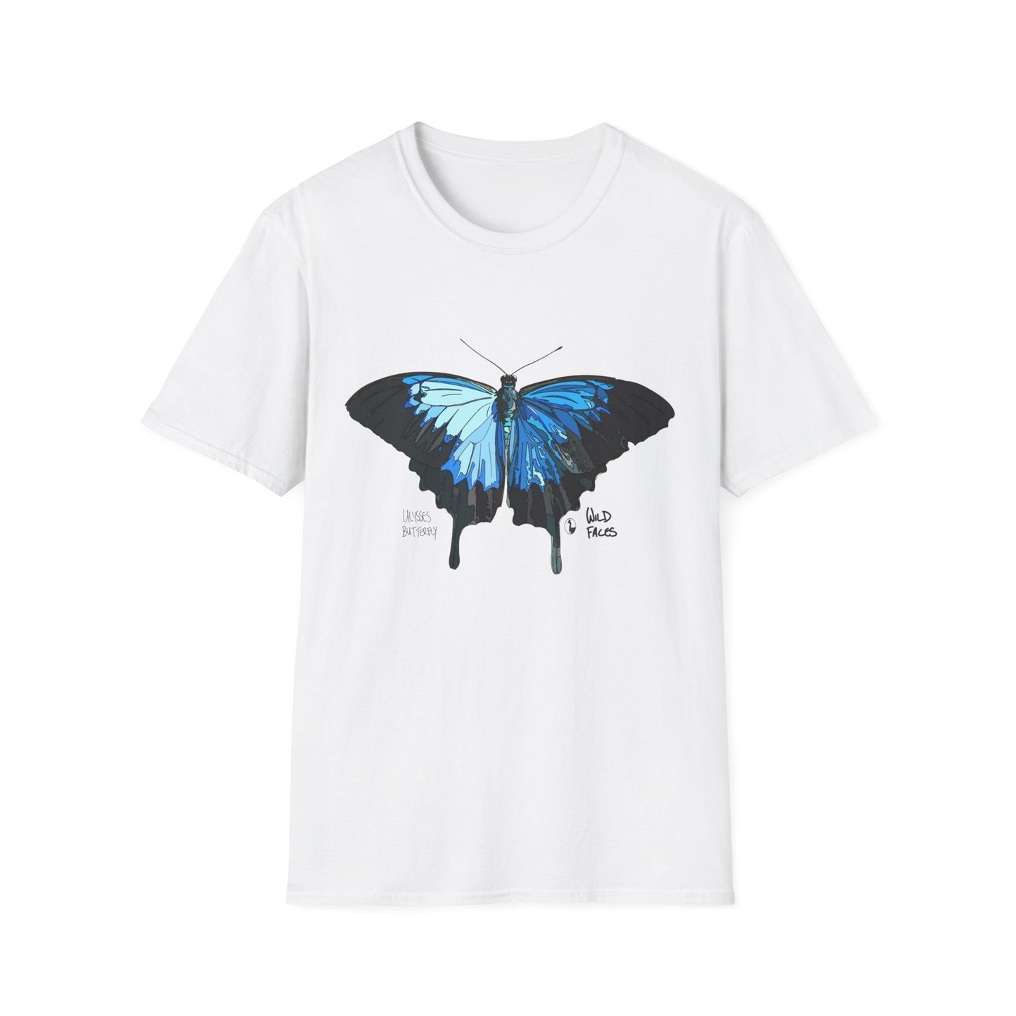 Ulysses Butterfly - Unisex Softstyle T-Shirt Printify