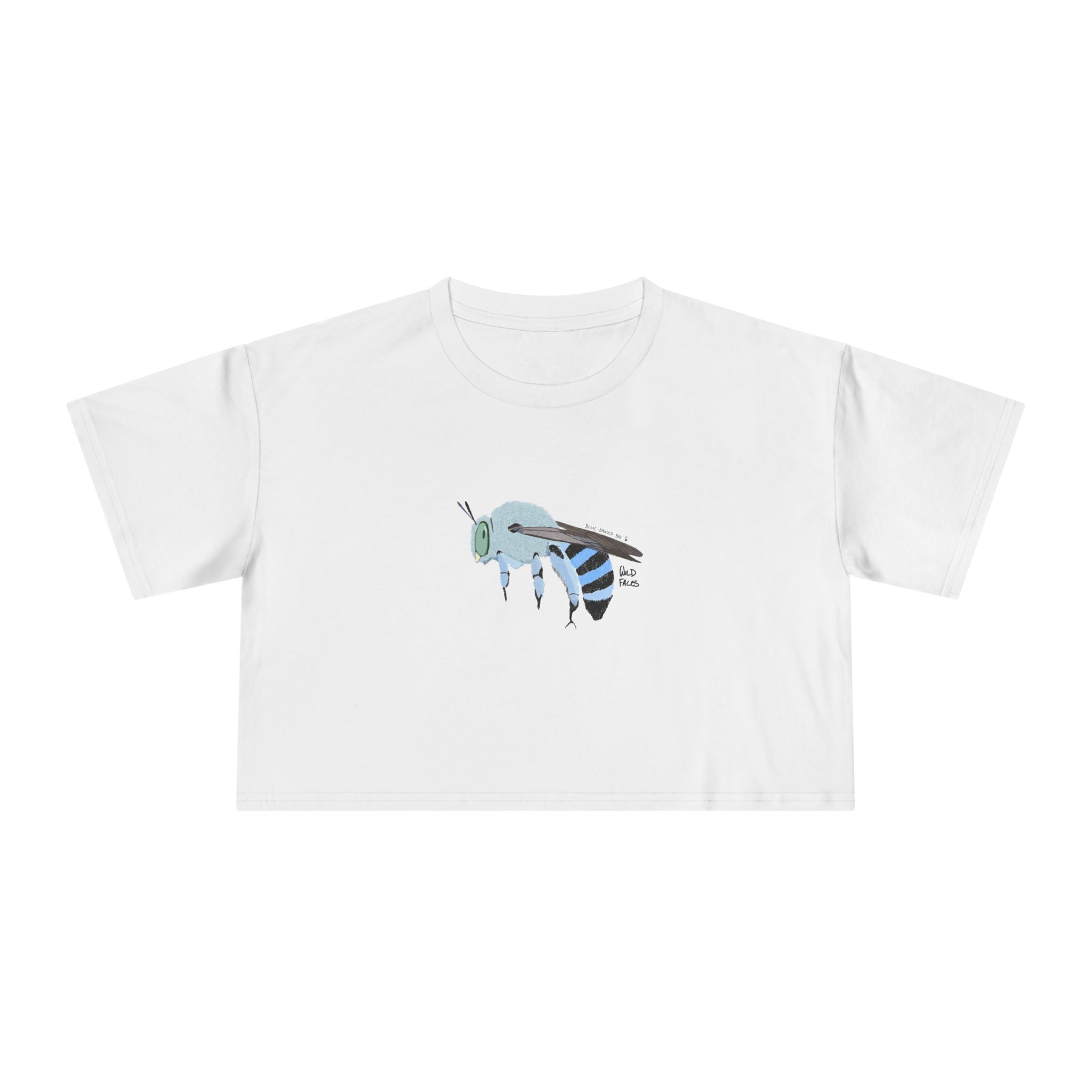 Blue-banded Bee - Women's Crop Tee