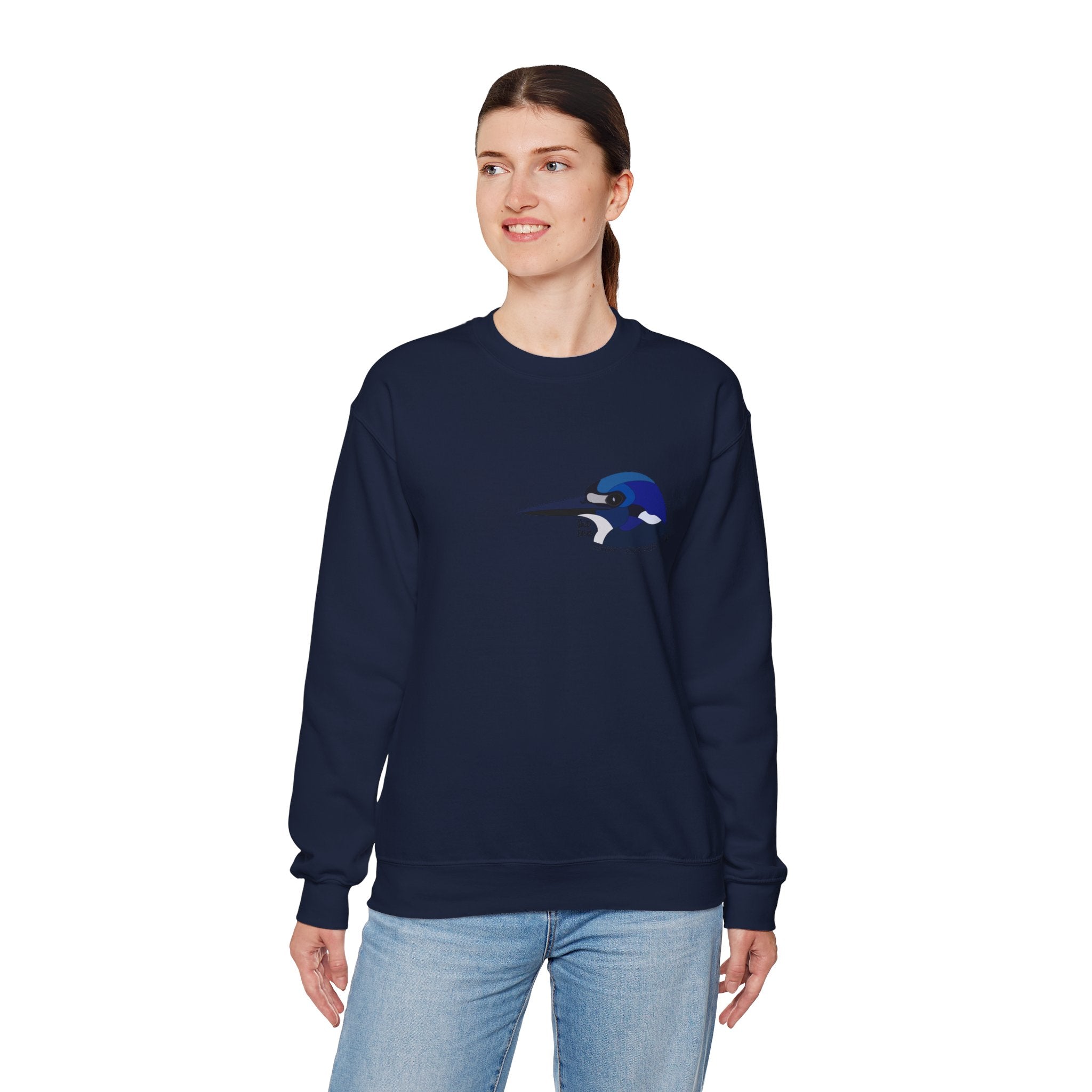 Forest Kingfisher Sweatshirt | Unisex Heavy Blend™ Crewneck Printify