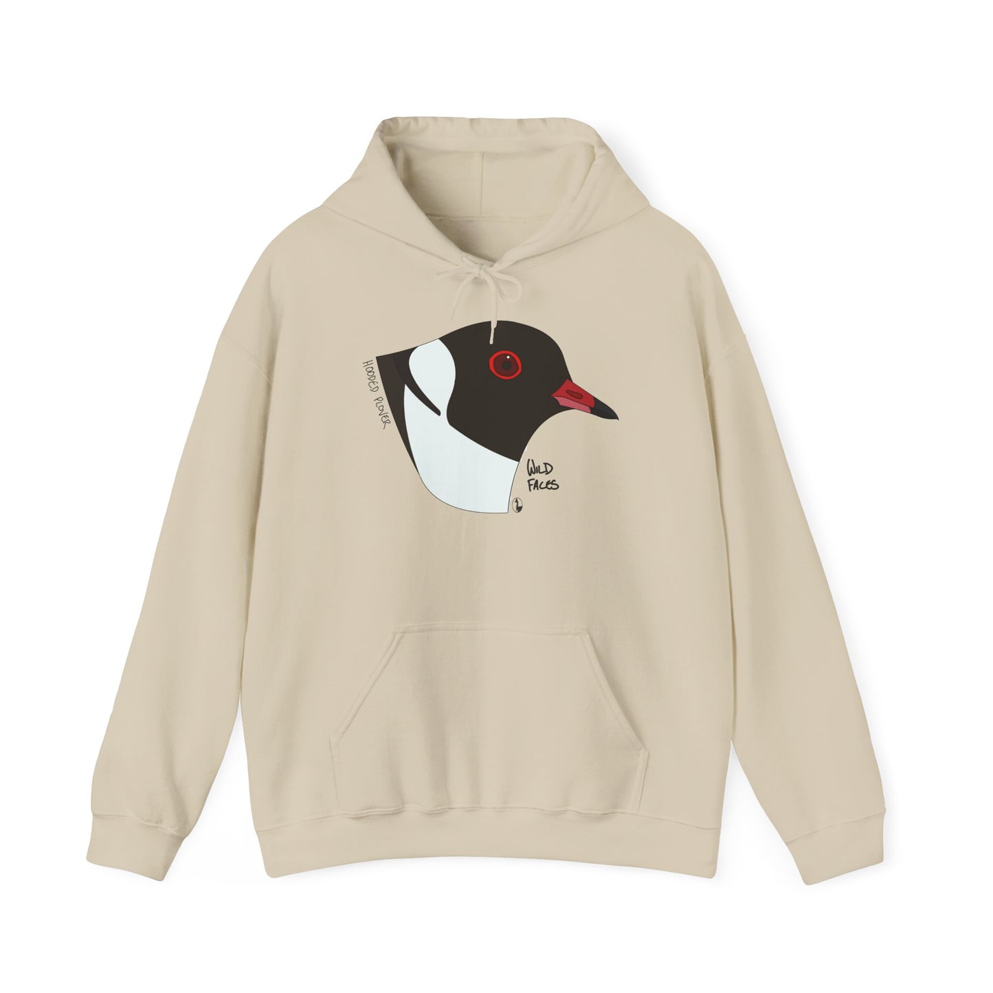 Hooded Plover (head) | Unisex Heavy Blend™ Hooded Sweatshirt