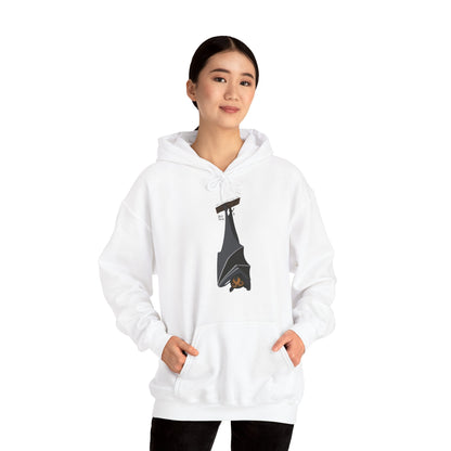 Spectacled Flying Fox | Unisex Heavy Blend™ Hooded Sweatshirt Printify