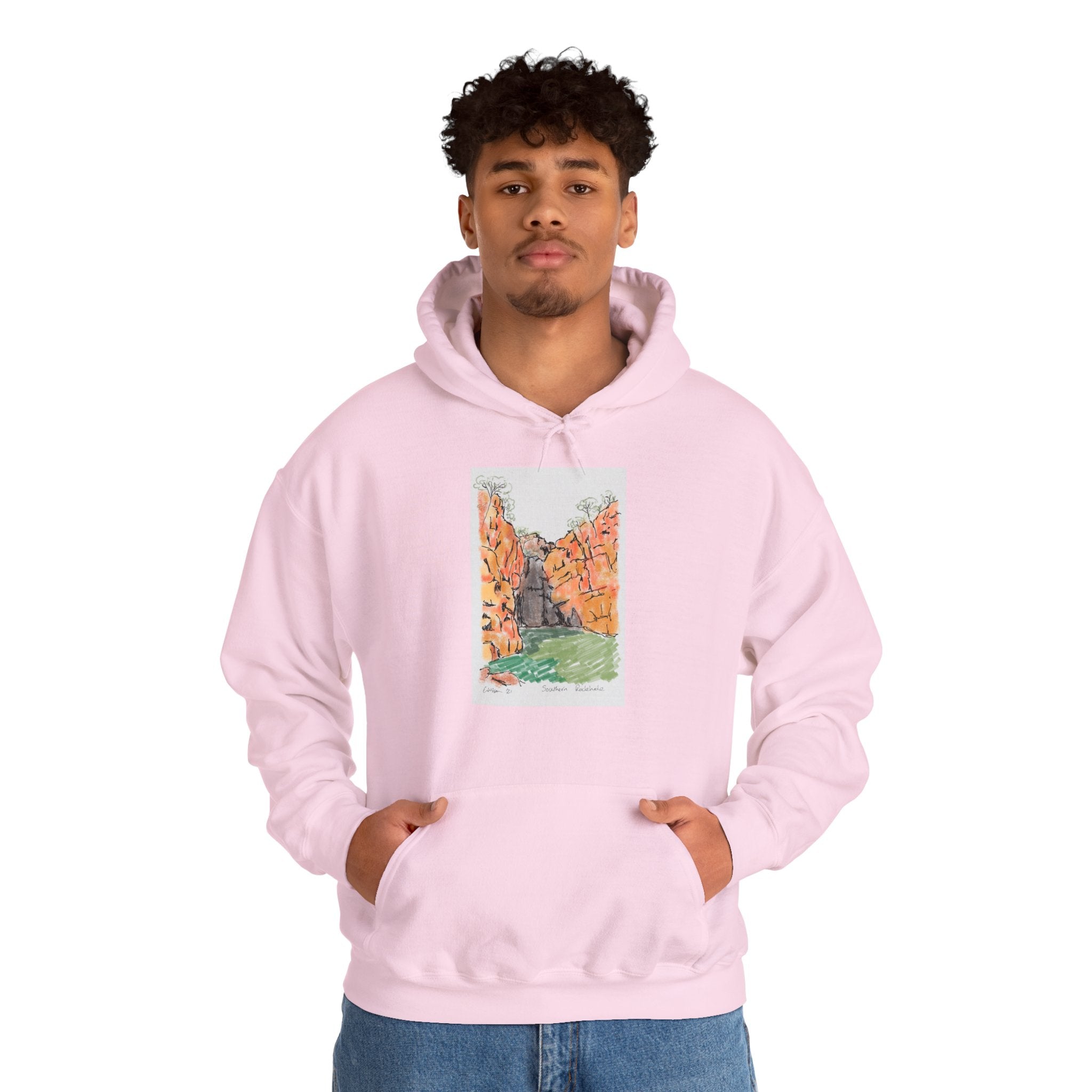 Southern Rockhole, Nitmiluk | Unisex Heavy Blend™ Hooded Sweatshirt Printify