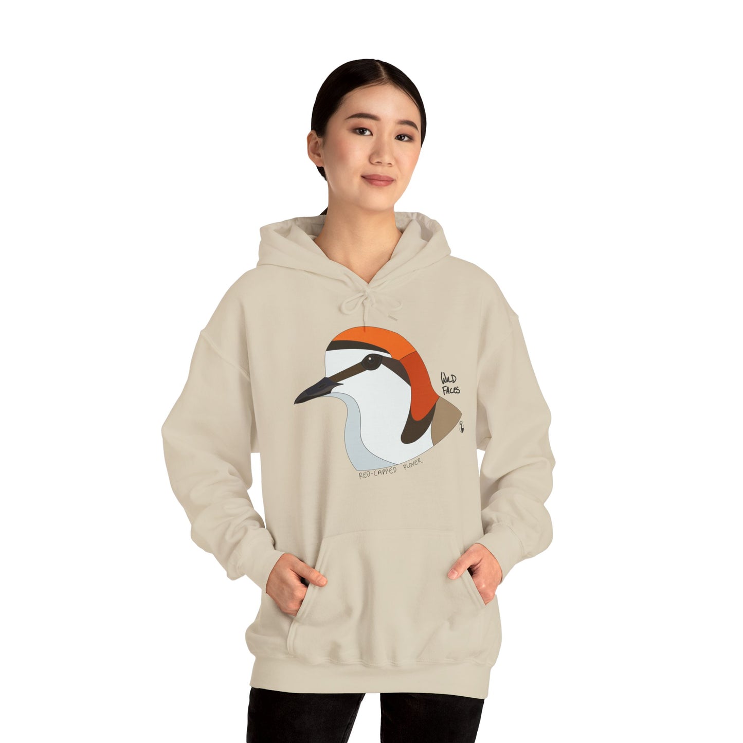 Red-capped Plover | Unisex Heavy Blend™ Hooded Sweatshirt