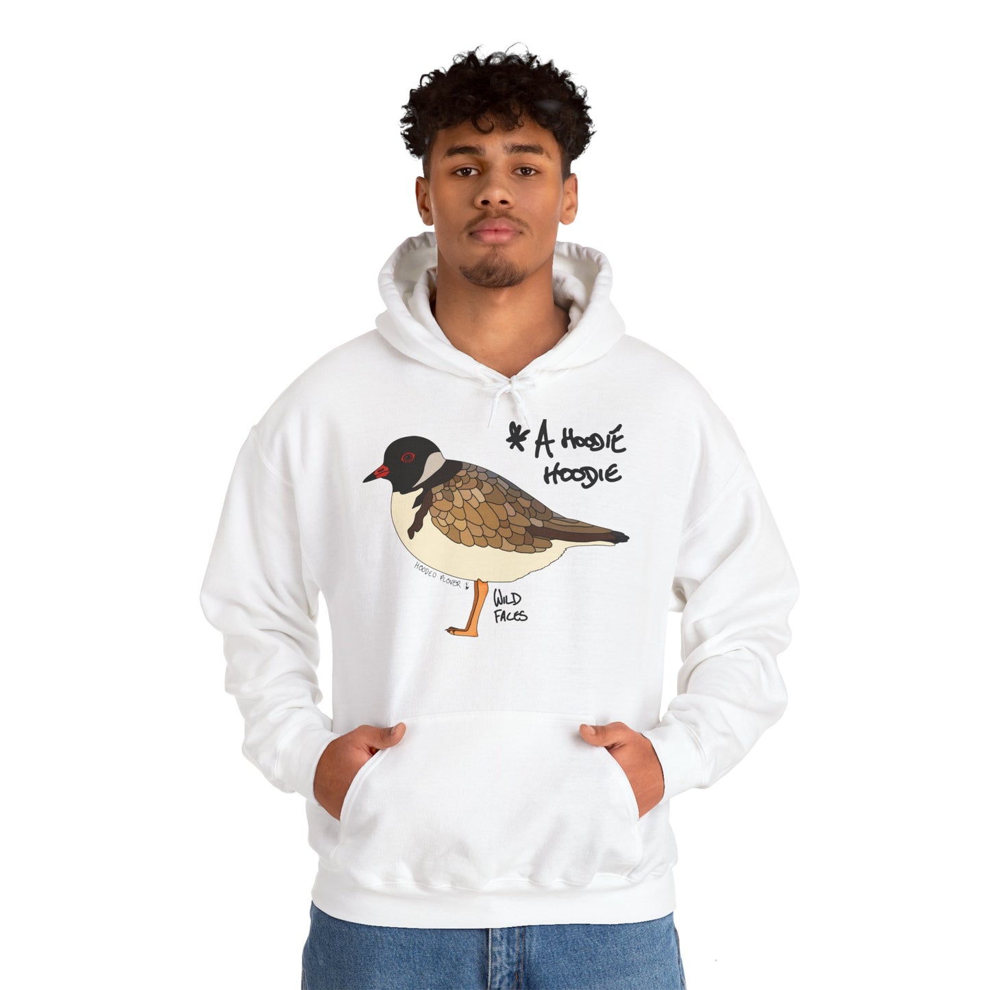 "A Hoodie Hoodie" | Hooded Plover | Unisex Heavy Blend™ Hooded Sweatshirt