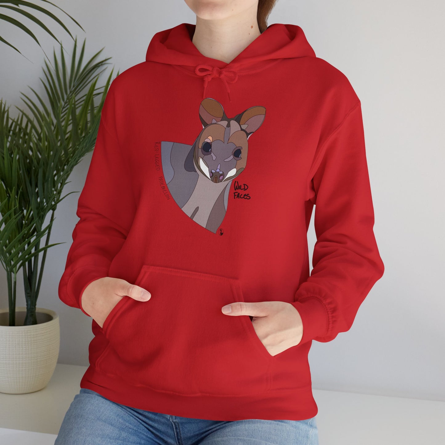 Red-legged Pademelon | Unisex Heavy Blend™ Hooded Sweatshirt