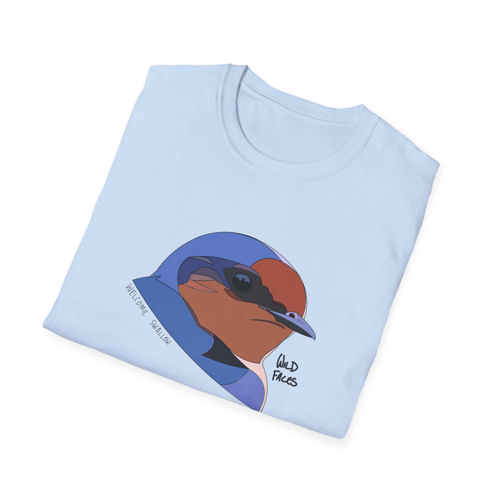 Welcome Swallow - Unisex Softstyle T-Shirt Printify