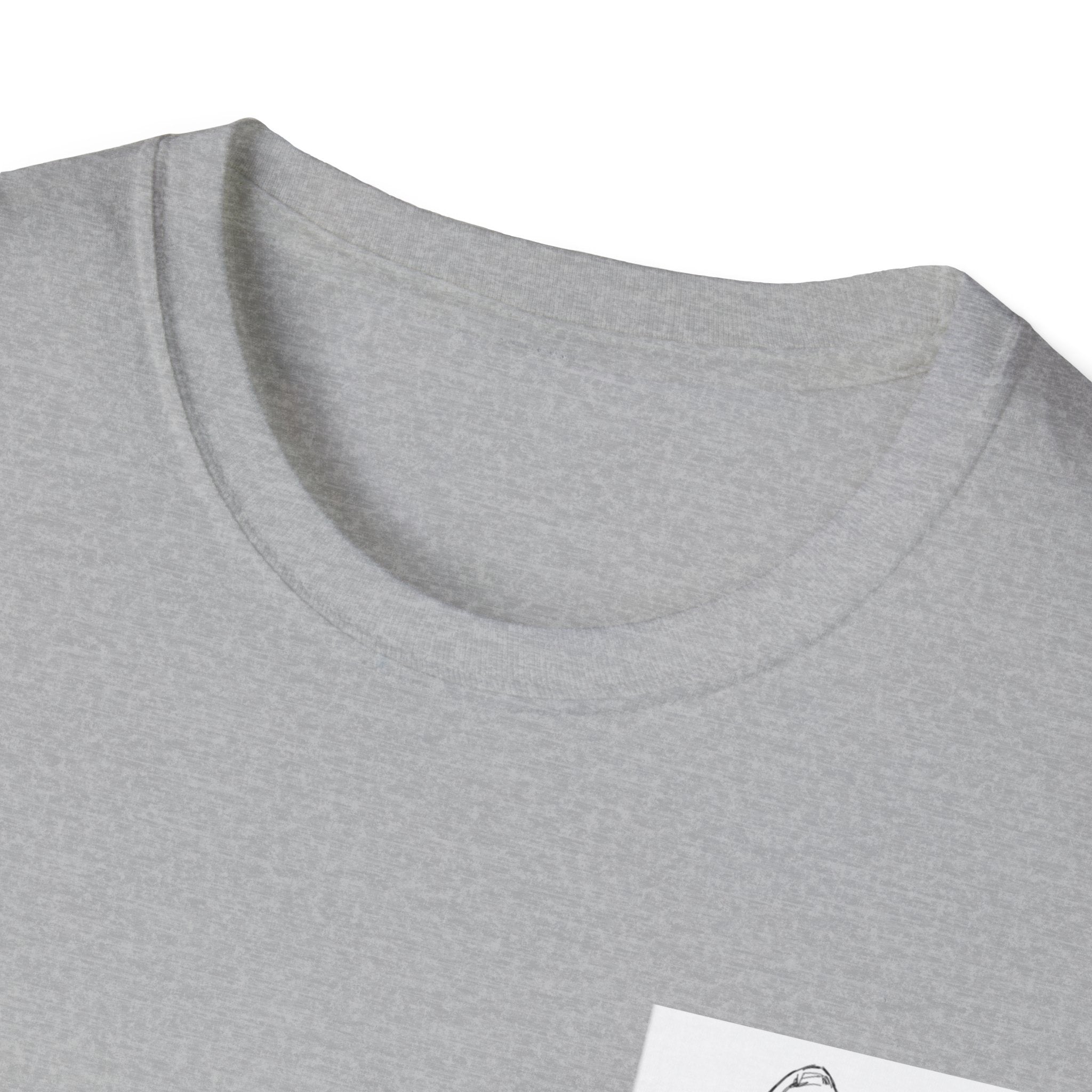 Southern Cassowary (sketch) - Unisex Softstyle T-Shirt Printify