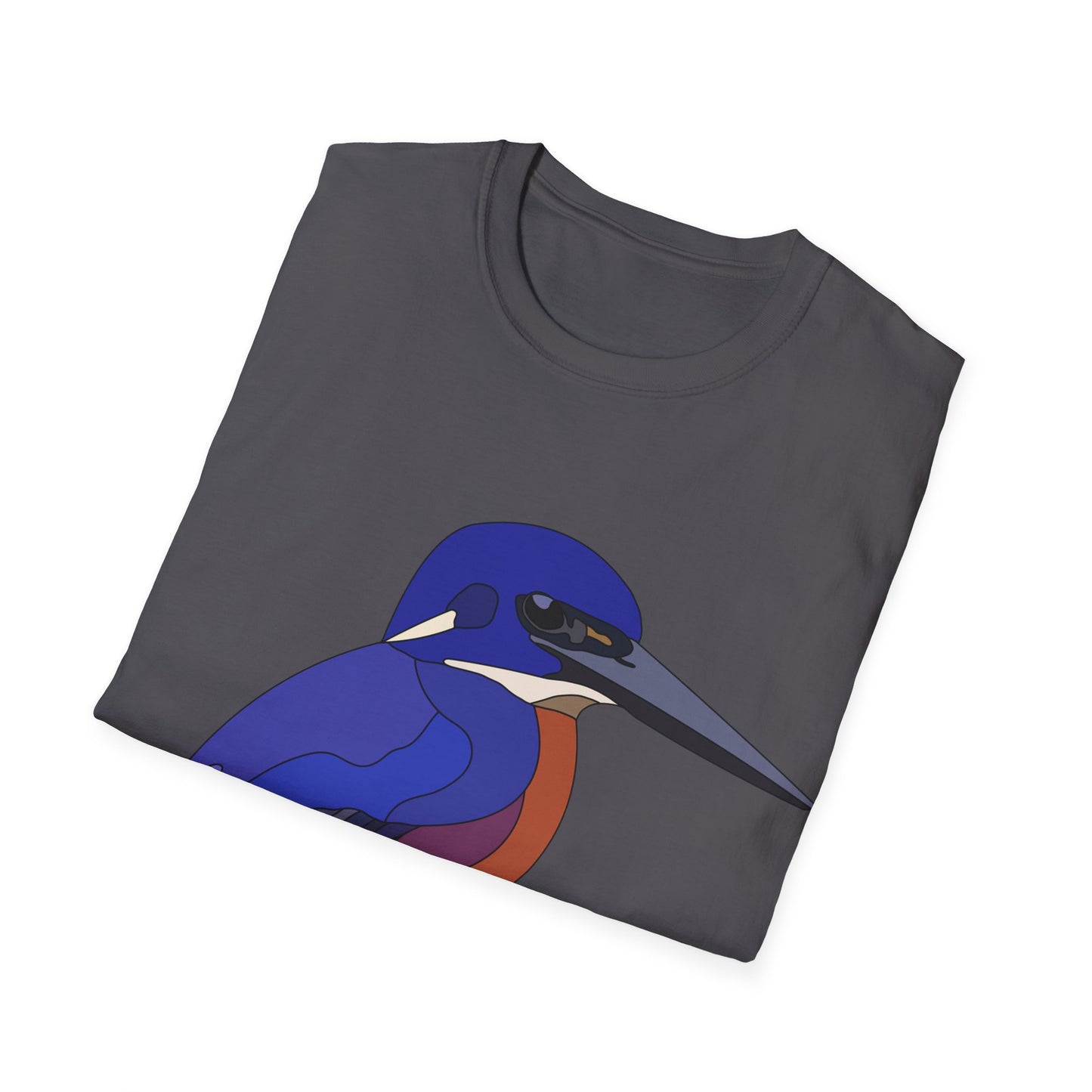 Azure Kingfisher - Unisex Softstyle T-Shirt