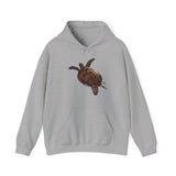 Green Turtle | Unisex Heavy Blend™ Hooded Sweatshirt Printify