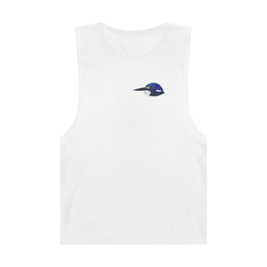 Forest Kingfisher - Unisex Barnard Tank