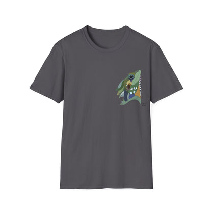 Boyd's Forest Dragon - Small design - Unisex Softstyle T-Shirt Printify