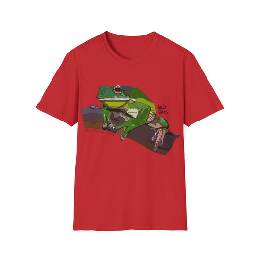 White-lipped Tree Frog - Unisex Softstyle T-Shirt
