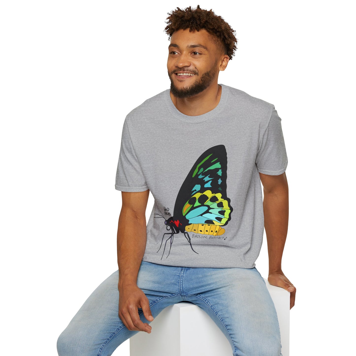 Birdwing Butterfly - Unisex Softstyle T-Shirt