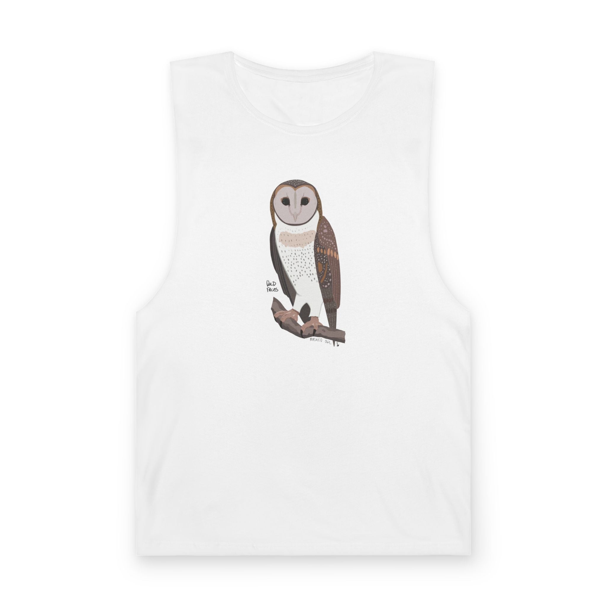 Masked Owl - Unisex Barnard Tank