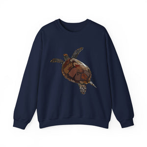 Green Turtle Sweatshirt | Unisex Heavy Blend™ Crewneck Printify