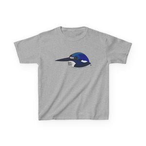 Forest Kingfisher (head) | Kids Heavy Cotton™ Tee Printify