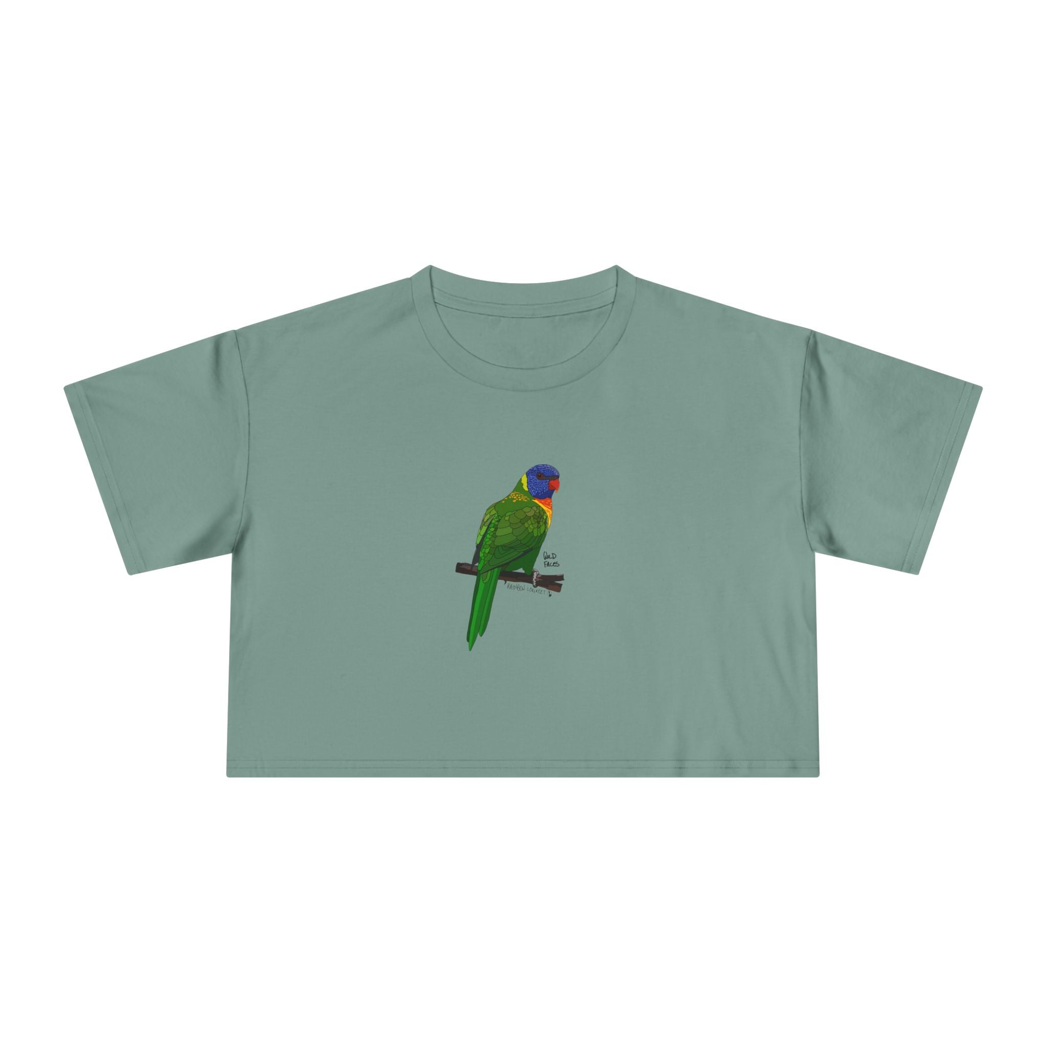 Rainbow Lorikeet - Women's Crop Tee