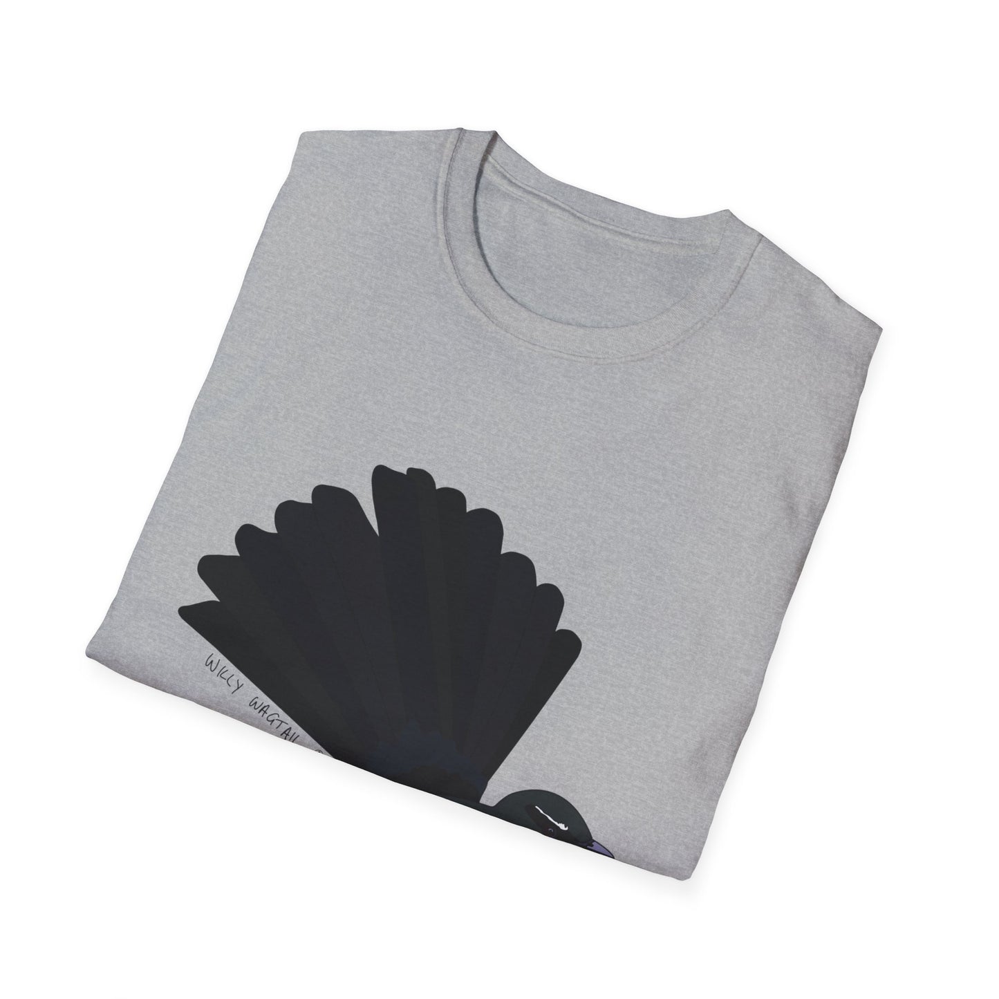 Willy Wagtail - Unisex Softstyle T-Shirt