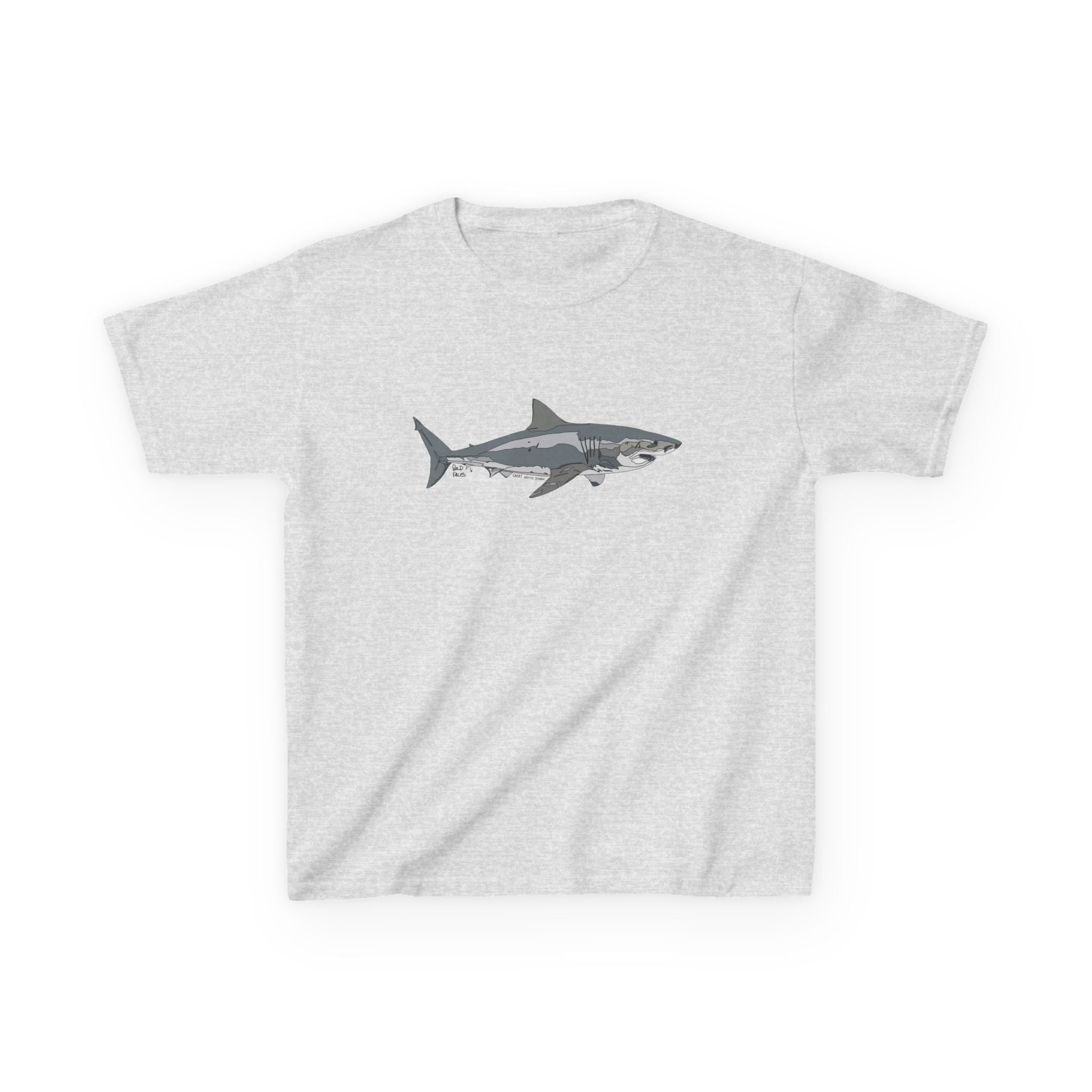 Great White Shark | Kids Heavy Cotton™ Tee