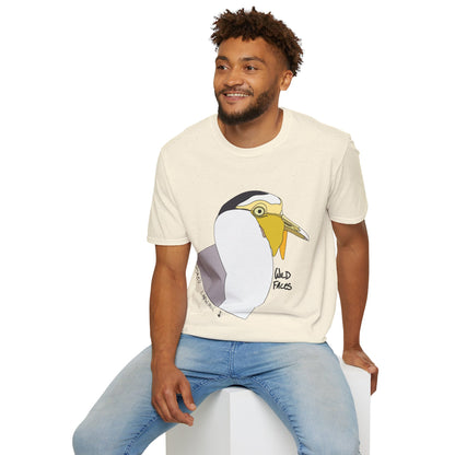 Masked Lapwing - Unisex Softstyle T-Shirt