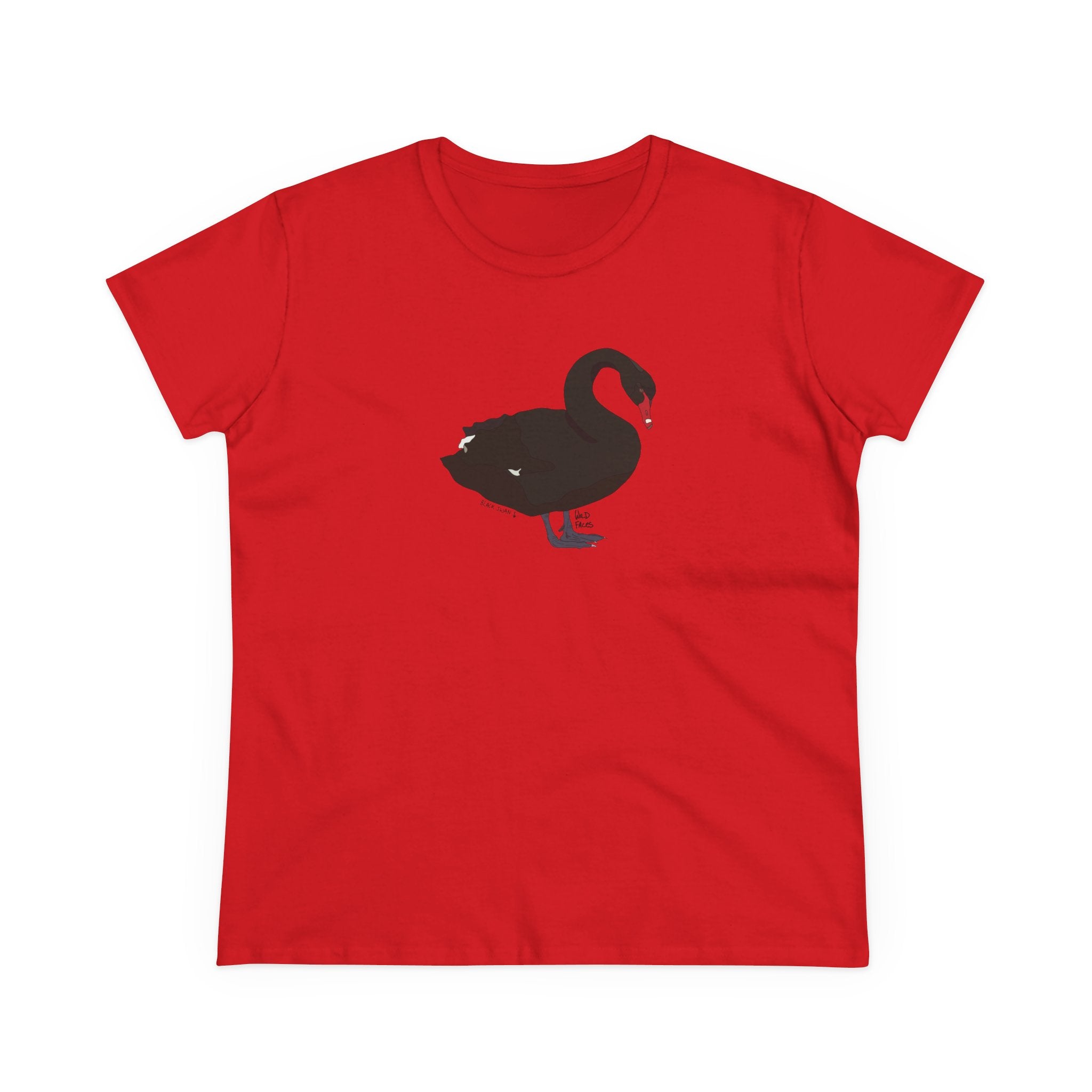 Black Swan - Women's Midweight Cotton Tee