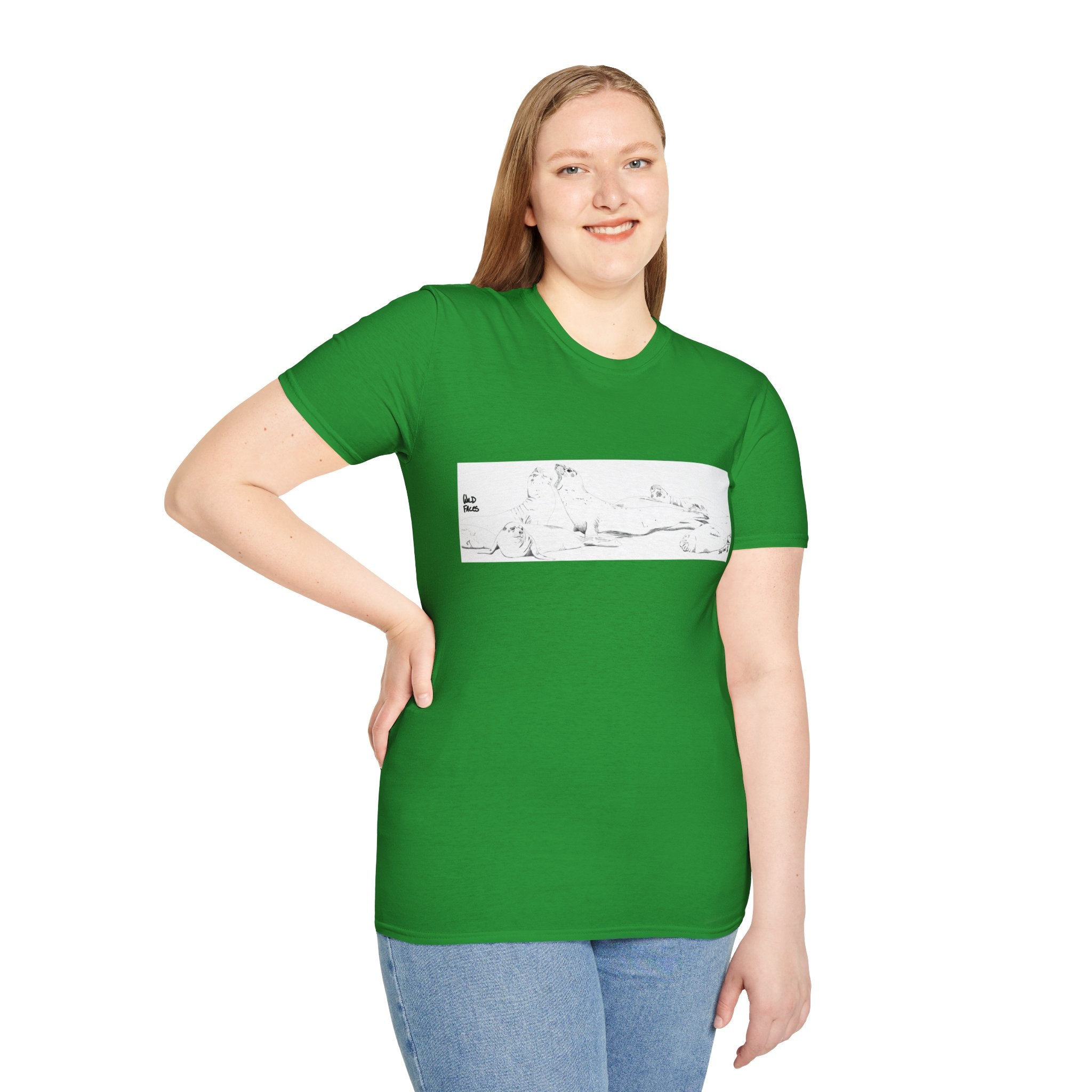 Sealion - Unisex Softstyle T-Shirt Printify