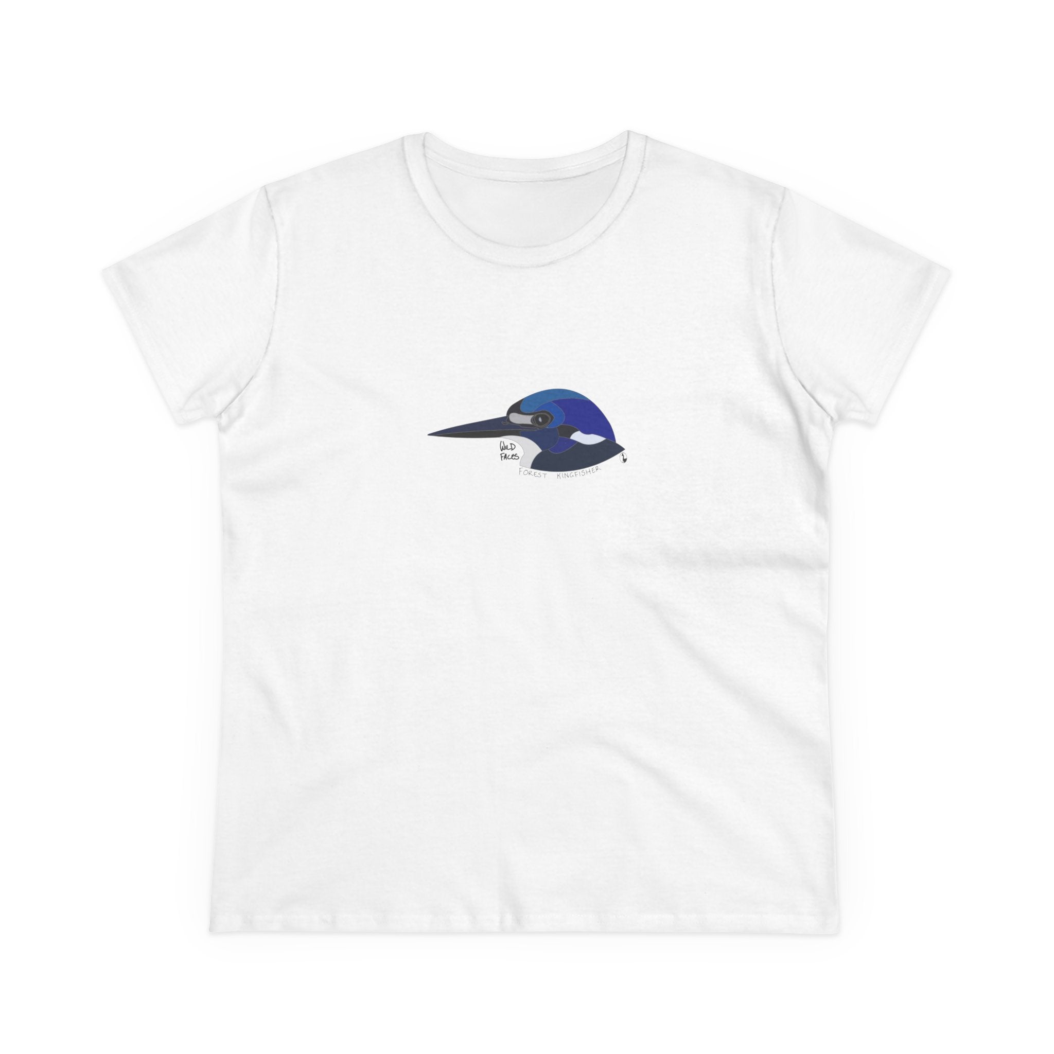 Forest Kingfisher - Women's Midweight Cotton Tee