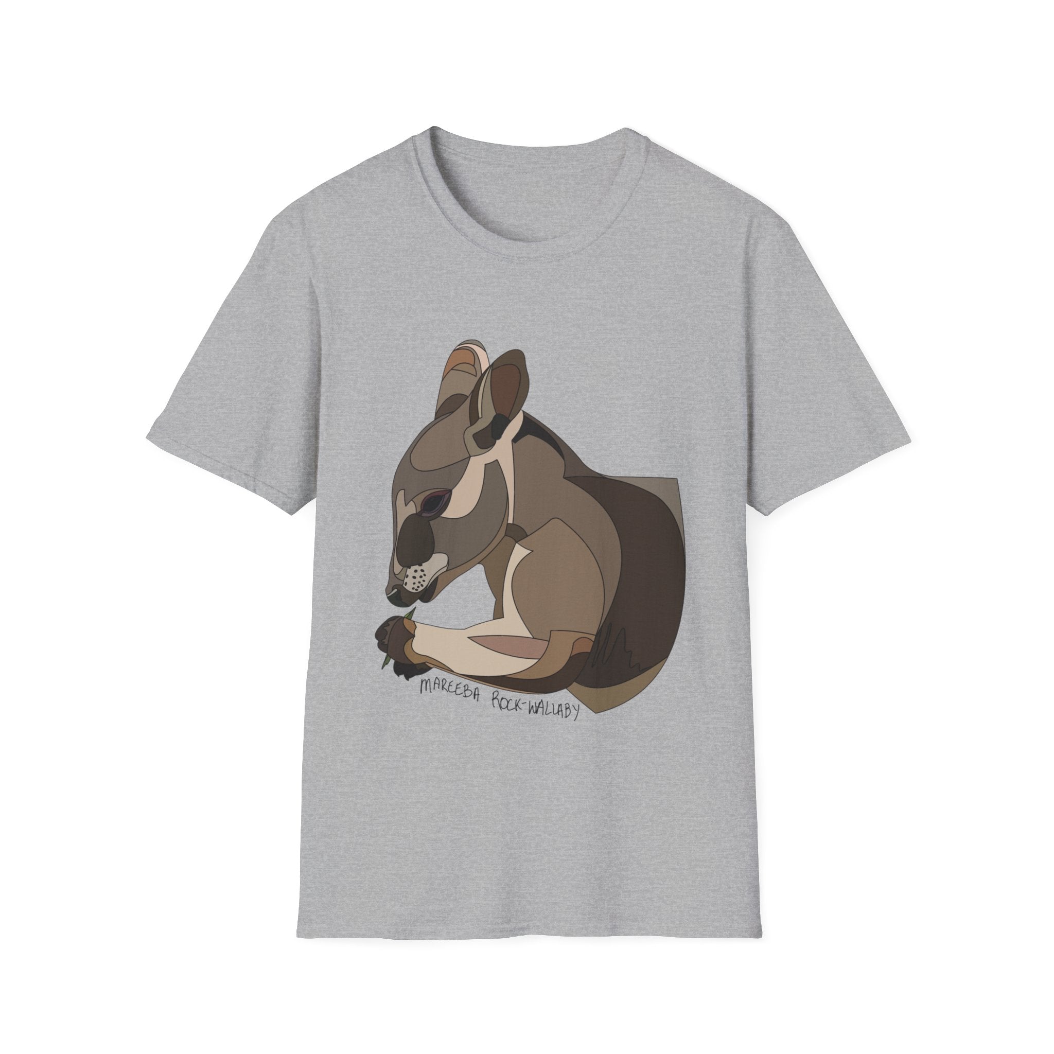 Mareeba Rock-wallaby - Unisex Softstyle T-Shirt Printify