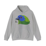 Blue-faced Parrotfinch | Unisex Heavy Blend™ Hooded Sweatshirt Printify