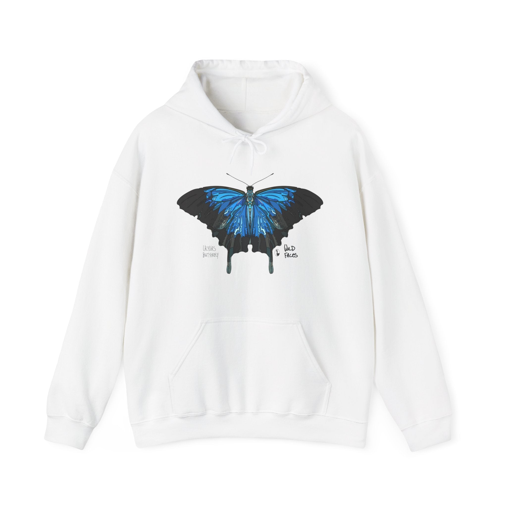 Ulysses Butterfly | Unisex Heavy Blend™ Hooded Sweatshirt Printify