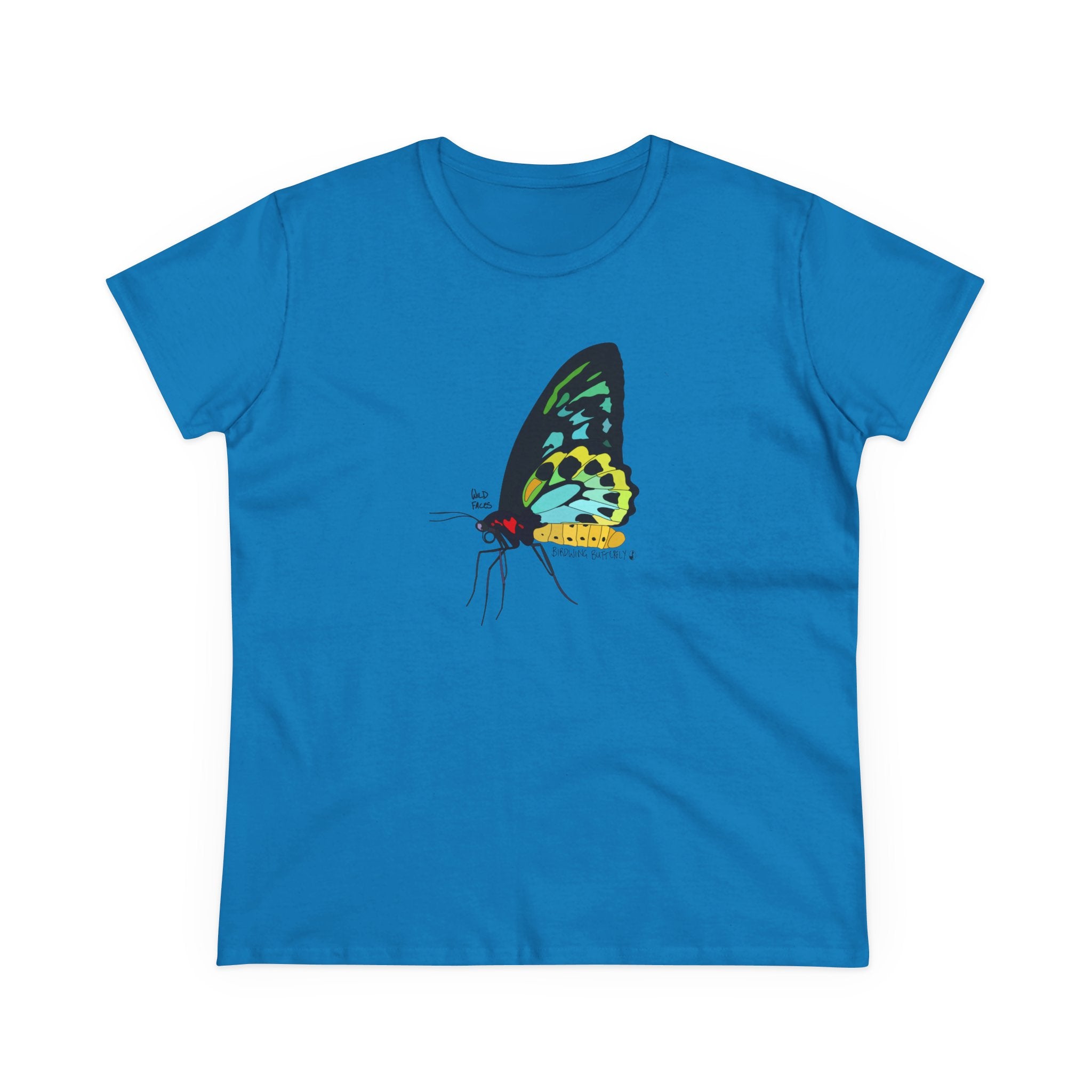 Birdwing Butterfly - Women's Midweight Cotton Tee