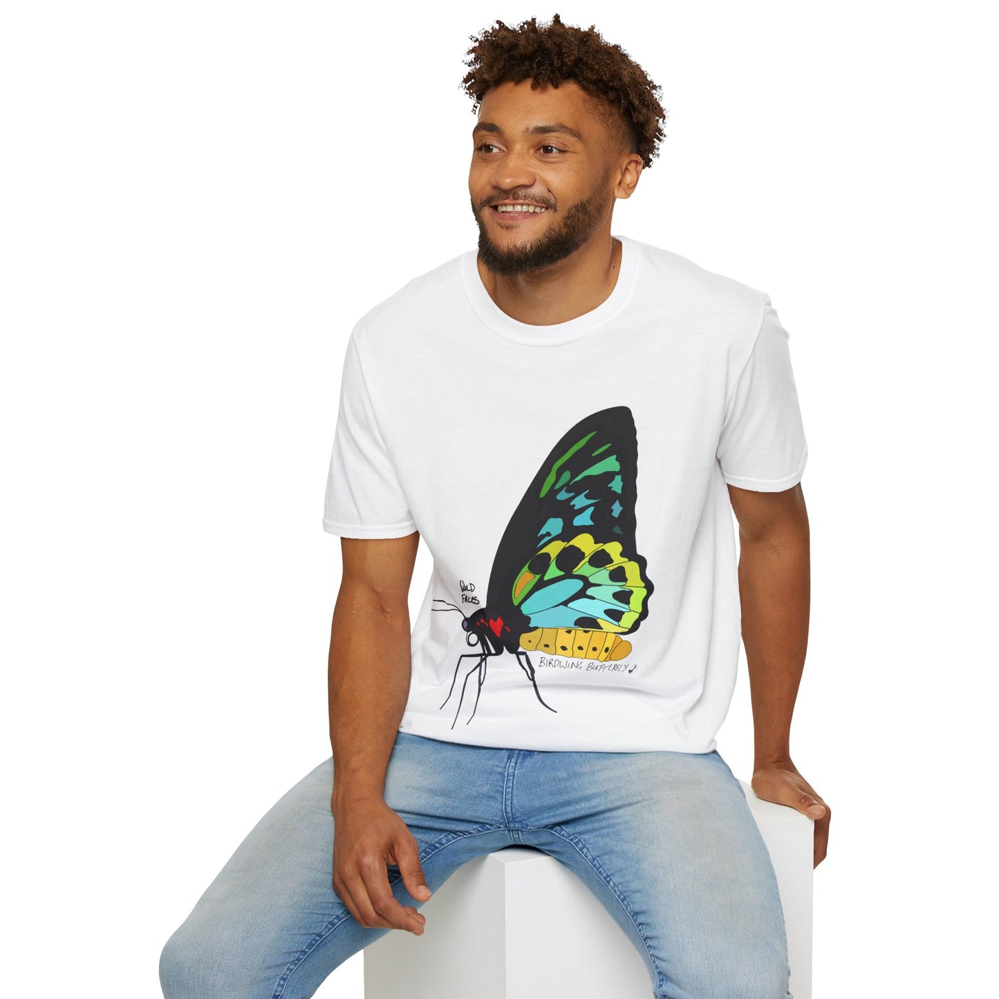 Birdwing Butterfly - Unisex Softstyle T-Shirt