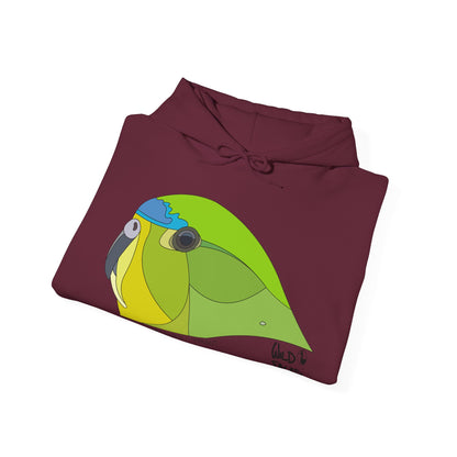 Orange-bellied Parrot | Unisex Heavy Blend™ Hooded Sweatshirt