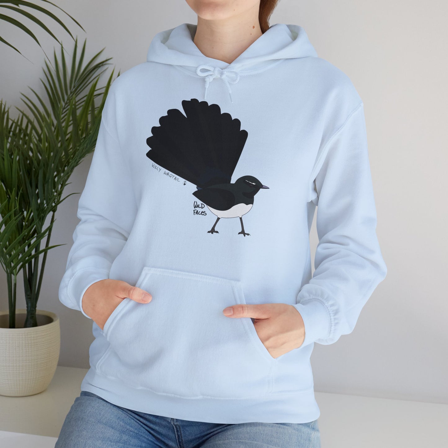 Willy Wagtail | Unisex Heavy Blend™ Hooded Sweatshirt