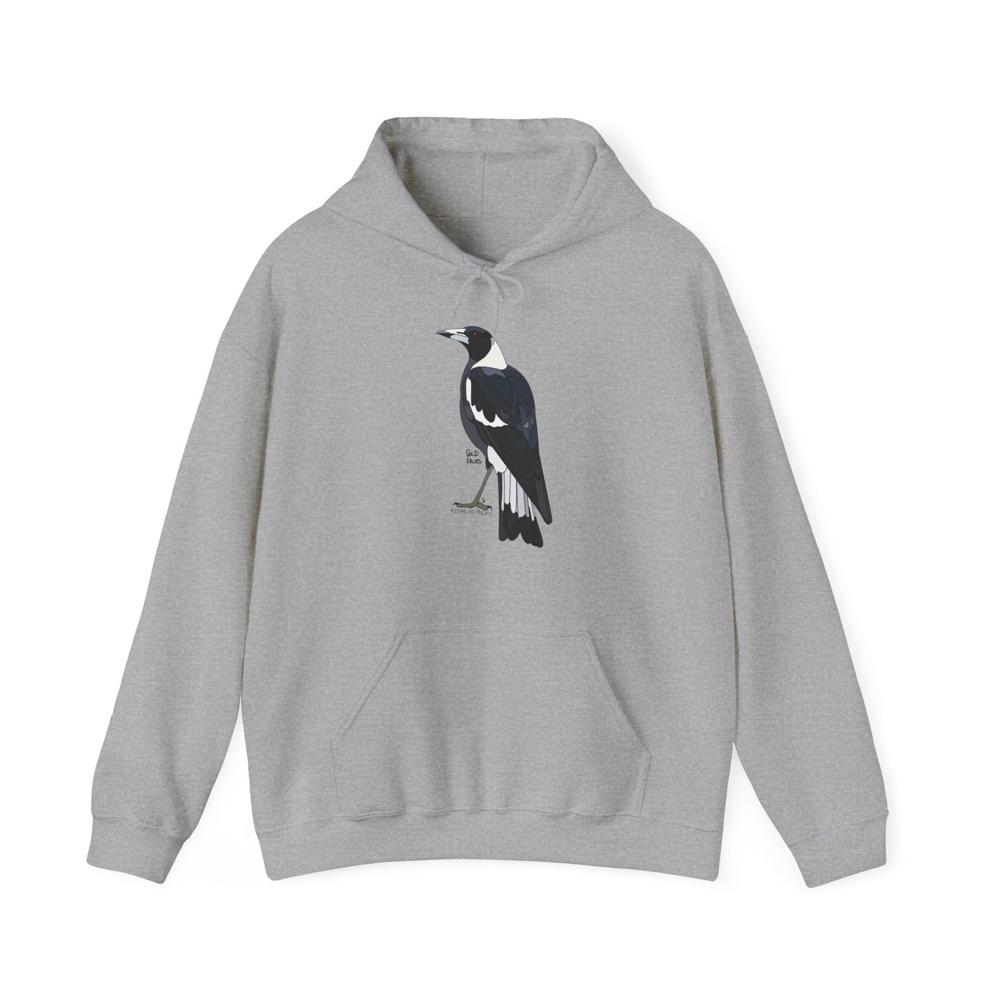 Australian Magpie | Unisex Heavy Blend™ Hooded Sweatshirt