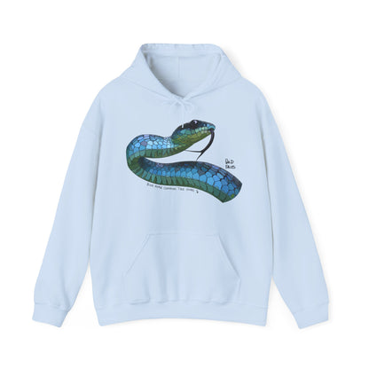 Blue Phase Common Tree-snake | Unisex Heavy Blend™ Hooded Sweatshirt