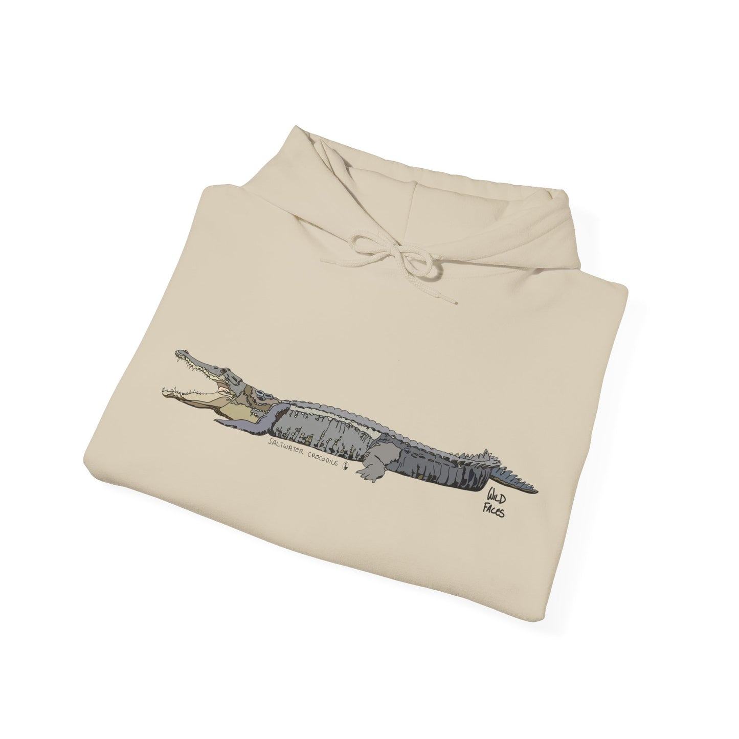 Saltwater Crocodile | Unisex Heavy Blend™ Hooded Sweatshirt