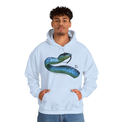 Blue Phase Common Tree-snake | Unisex Heavy Blend™ Hooded Sweatshirt