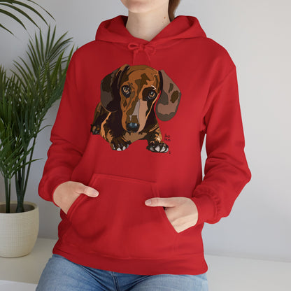 Dachshund (body) | Unisex Heavy Blend™ Hooded Sweatshirt