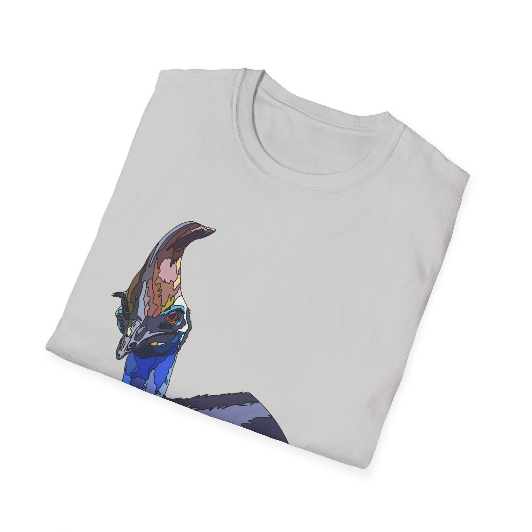 Southern Cassowary - Unisex Softstyle T-Shirt Printify