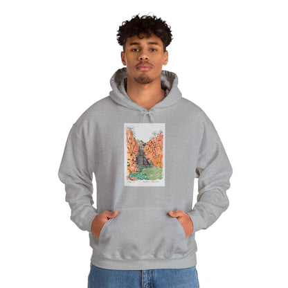 Southern Rockhole, Nitmiluk | Unisex Heavy Blend™ Hooded Sweatshirt