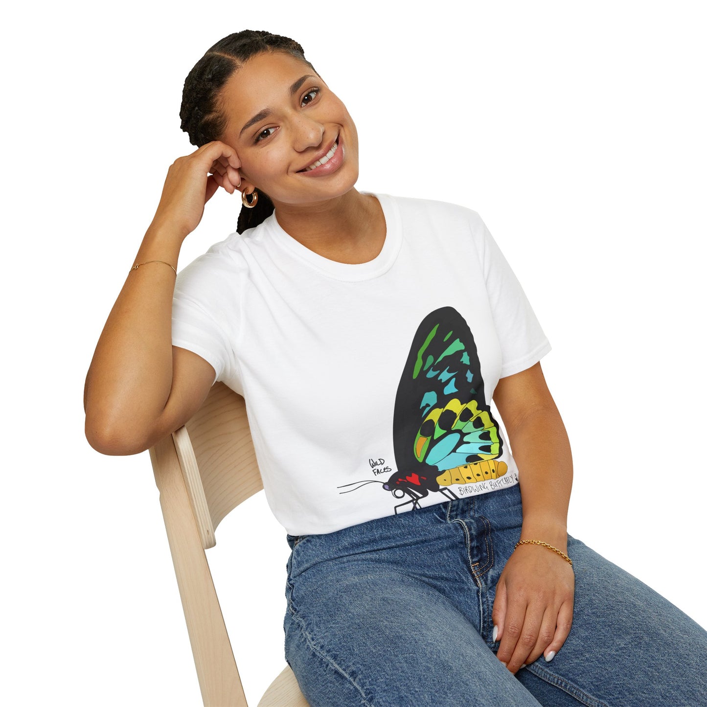 Birdwing Butterfly - Unisex Softstyle T-Shirt