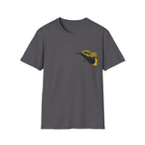 Olive-backed Sunbird - Small design - Unisex Softstyle T-Shirt Printify