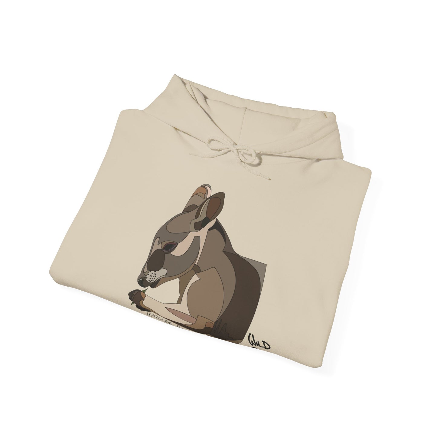 Mareeba Rock-wallaby | Unisex Heavy Blend™ Hooded Sweatshirt